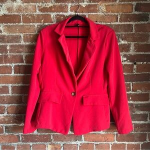 Red Blazer | SHEIN